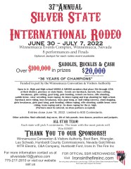 Silver State International Rodeo WSHSRA Home